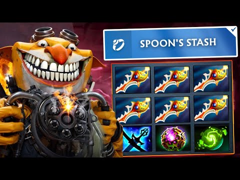 10 Slots With 6x Divine Rapiers Insane Burst Damage 33 Kills in New Patch 7.37🔥🔥🔥Techies Dota 2