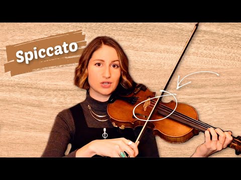 How To MASTER Spiccato Bow Stroke