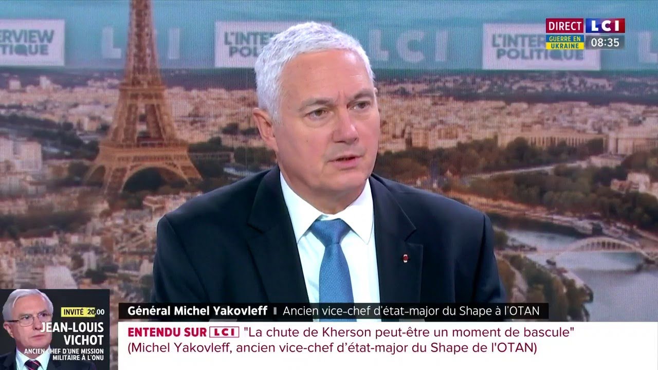Sur l'offensive ukrainienne à Kherson : "C'est peut-être un moment de bascule" -  Général Yakovleff