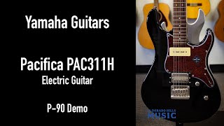 Video thumbnail for Yamaha Pacifica PAC311H Electric Guitar P-90 Demo Review #109 by Lessons with Cameron