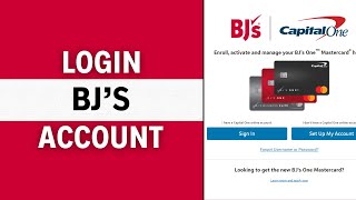 BJ’s Master Card Login: How to Sign in BJ's MasterCard Account Online 2024