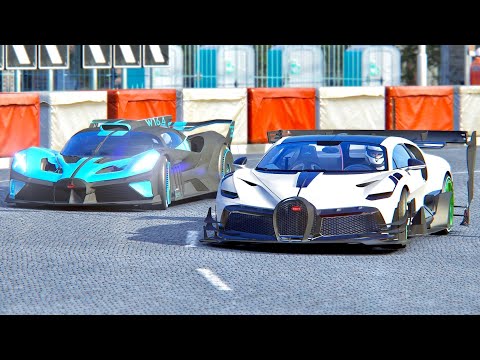 Bugatti Divo GTR vs Bugatti Bolide at Highlands