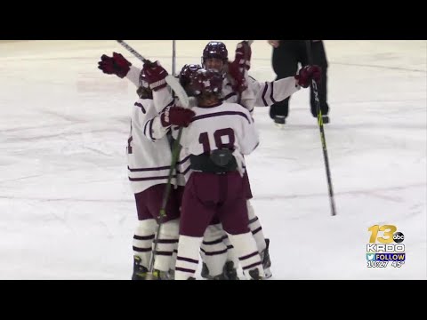 Cheyenne Mountain hockey highlights vs. Steamboat in Class 4A semifinal