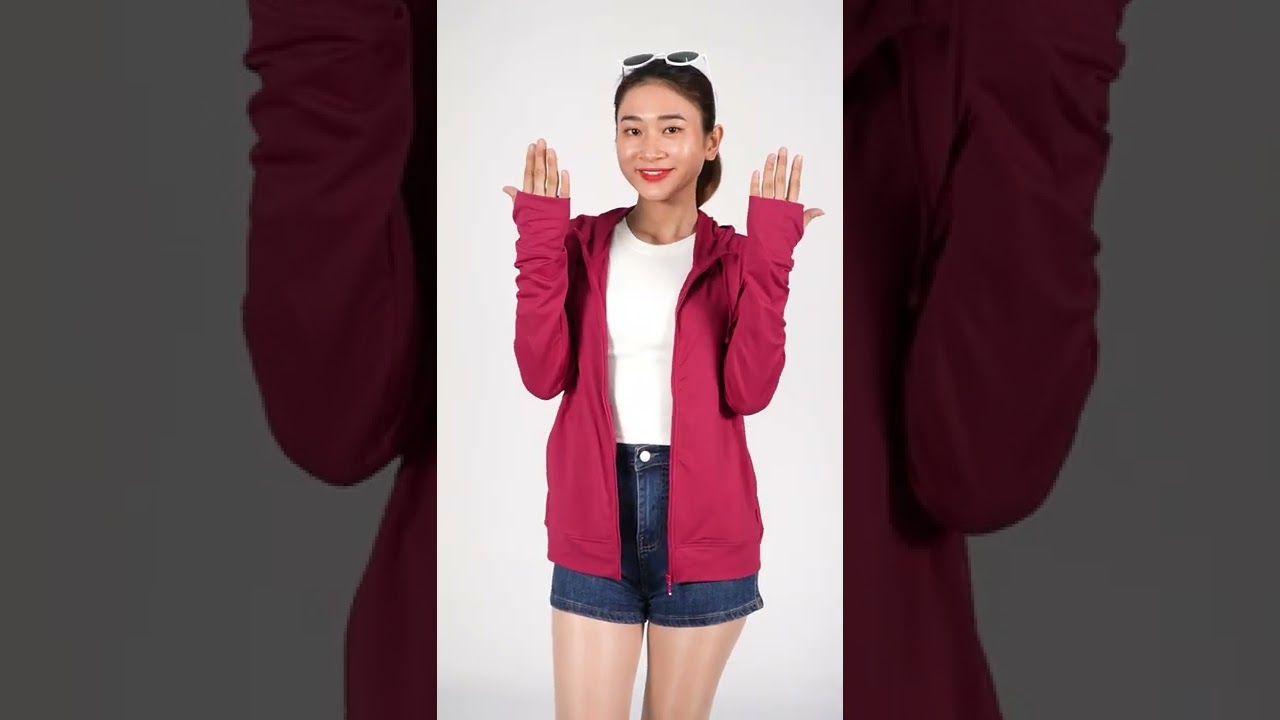 Áo khoác nữ chống nắng, chống UV T4 chất aerolight siêu nhẹ 351p 1181