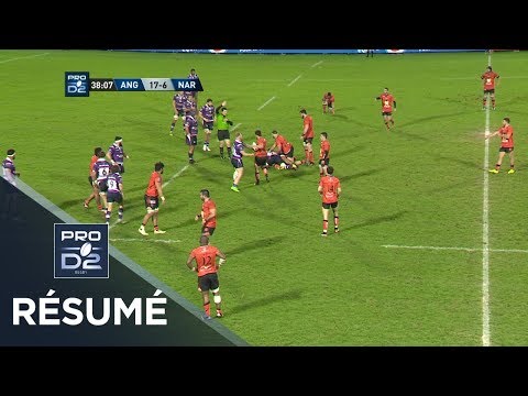 PRO D2 - Résumé Angoulême-Narbonne: 25-12 - J22 - Saison 2017/2018
