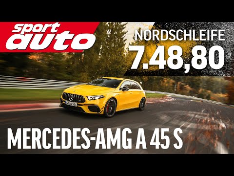 Mercedes-AMG A 45 S 7.48,8 min | Nordschleife HOT LAP Supertest | sport auto