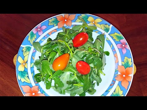 Purslane salad - Salad Healthy