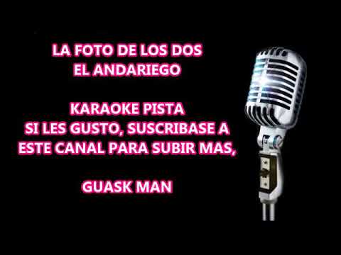 la foto de los dos karaoke