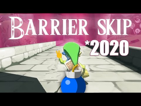 The Legend of the Barrier Skip 2020 (Wind Waker Bomb Push)