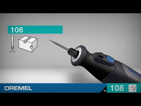 Gravyrstift Dremel 0,8 mm 108