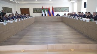 The first session of the Armenia-UAE Intergovernmental Commission in Yerevan