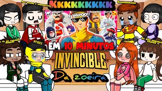Invencível React a INVENCÍVEL UMA BAGUNÇA TOTAL 😂❤️ (PARÓDIA/ REDUBLAGEM) INVENCÍVEL DA ZOEIRA 