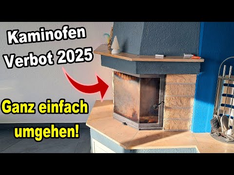 Kaminofen Verbot 2025 | So kannst du deinen Kamin trotzdem weiterhin nutzen!