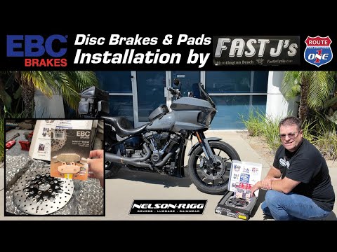 EBC Brake Upgrade on Our Harley Low Rider S | Complete Install by Fast J’s Cycle