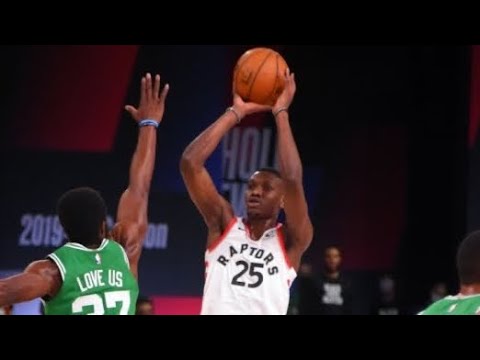 Chris Boucher Nails 2 Three-Pointers In One Game! vs. Boston Celtics | 2019-20 NBA Season
