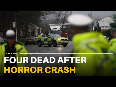 Four dead after horror crash between car and taxi in Bolton