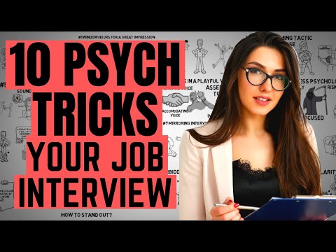 10 Psychological Tricks for Your Job Interview