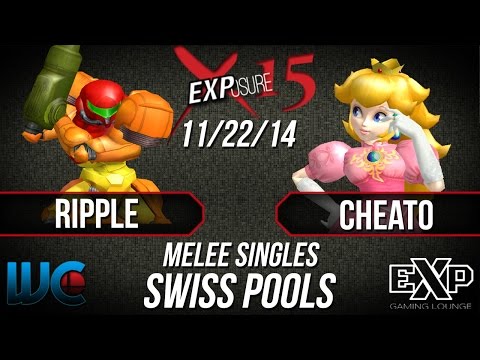 EXPosure 15 -Ripple (Marth/Samus) vs Cheato (Peach)