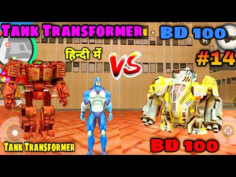New Update 5.4.1 | Killing machine vs Tank Transformer | Rope Hero | Naxeex Ltd | SK Gaming YT 2.0 |