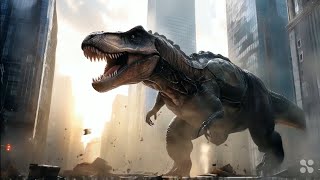 Jurassic Fury: T-Rex Destroys Cities Compilation! #city #jurassicpark #dinosaur #jurassicworld