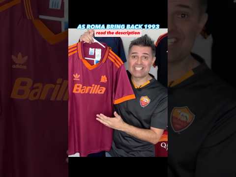 ADIDAS AS ROMA BRING BACK 1993! 🤩 🐺 WATCH THE FULL VIDEO REVIEW - Link in the Description