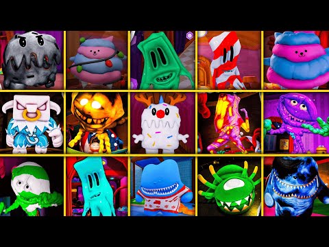 Taffy Tails 🎄 Christmas Update - All New & Old Jumpscares (Roblox Showcase)