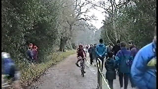 preview picture of video '1997 1998 Cyclo Cross National Championships  UK   Senior   Sutton Park'