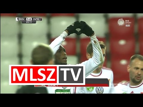 Ibrahima Sidibe gólja a DVSC-TEVA - DVTK mérkőzésen