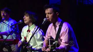 Fanfarlo on Letterman