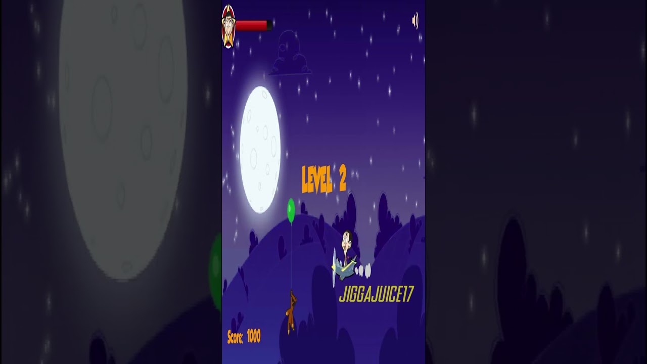 Mr. Bean - Balloon Dodge Dash Flash Game Gameplay