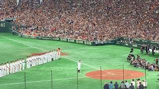 阿部慎之助ペナント終了後挨拶