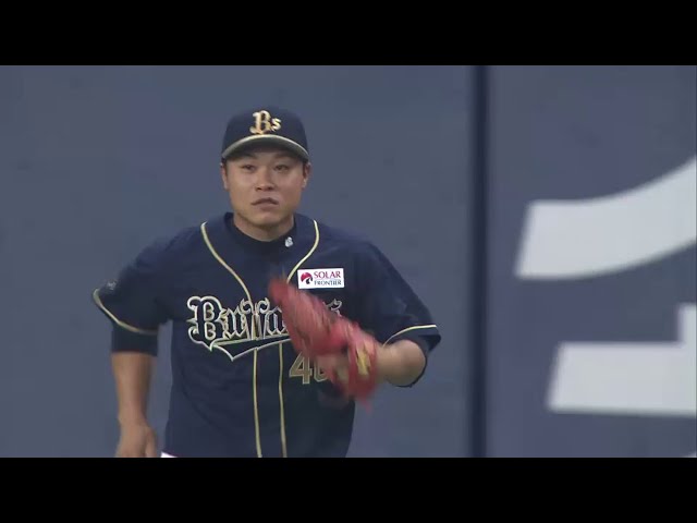 8回表 バファローズ川端が好守連発!! 反撃の機運を高める!! 2014/6/1 Bs-G
