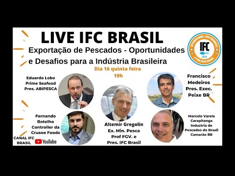 , title : 'Exportações de Pescados : Oportunidades e desafios para a indústria brasileira