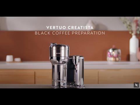 Nespresso Vertuo Creatista - Black Coffee Preparation