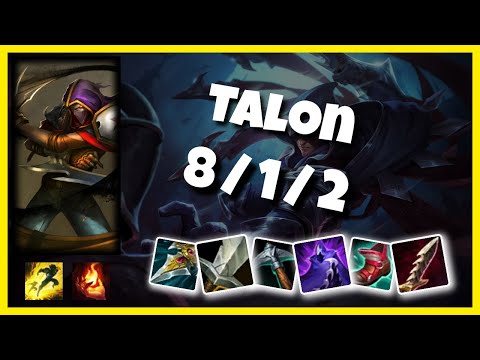 Talon 11.4 Gameplay Challenger S11 Mid (8/1/2) - KOREAN