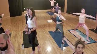 Claudia Alabiso 60 Minute Live Power Yoga Class