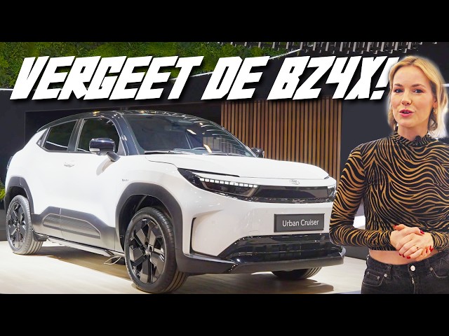 Urban Cruiser in de spotlight bij Toyota! | Autosalon Brussel 2025
