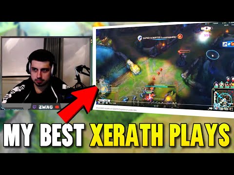 REACTING TO MY BEST XERATH PLAYS OF ALL TIME! (YOU HAVE TO SEE THIS) - League of Legends