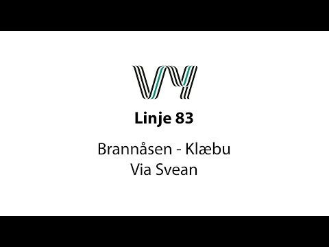 Linje 83 Brannåsen - Svean - Klæbu sentrum