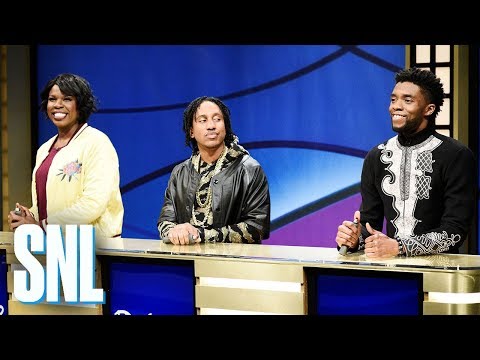 Black Jeopardy with Chadwick Boseman - SNL