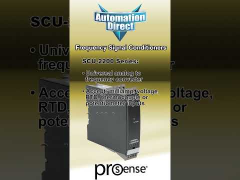 ProSense Frequency Converters from AutomationDirect
