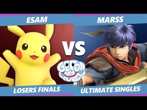 GOML 2019 SSBU - PG | Marss (Ike) Vs. PG | ESAM (Pikachu) Smash Ultimate Tournament Losers Finals