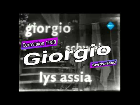 Eurovision 1958 - Lys Assia - Giorgio