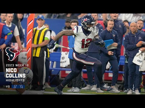 Nico Collins was UNSTOPPABLE