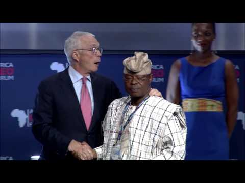 AFRICA CEO FORUM AWARDS 2016 - Oba Otudeko