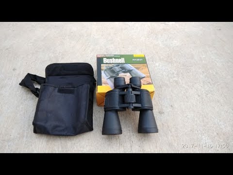 Black plastic bushnell 20x50 powerful binocular