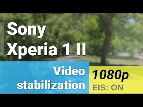 Sony Xperia 1 II 1080p 60fps video stabilization sample - main camera