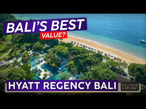 HYATT REGENCY BALI · Resort Tour & Review · Sanur, Bali 🇮🇩 · Bali's BEST Value?