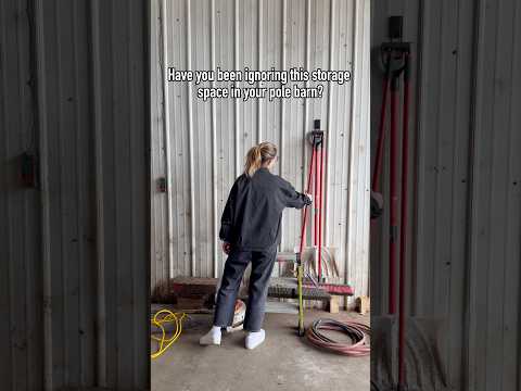 Video: Gator Magnetics Pole Barn Wall Storage for Leaf Blowers, Hose and Ladders video thumbnail