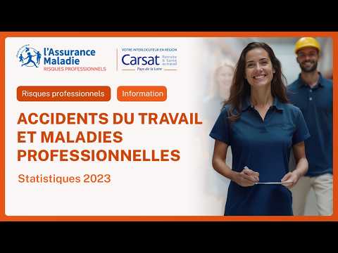 Accidents du travail et maladies professionnelles – Statistiques 2023